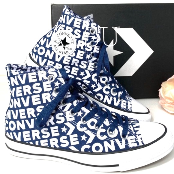 Converse Other - Converse Ctas Logo Navy Canvas High Top Men’s